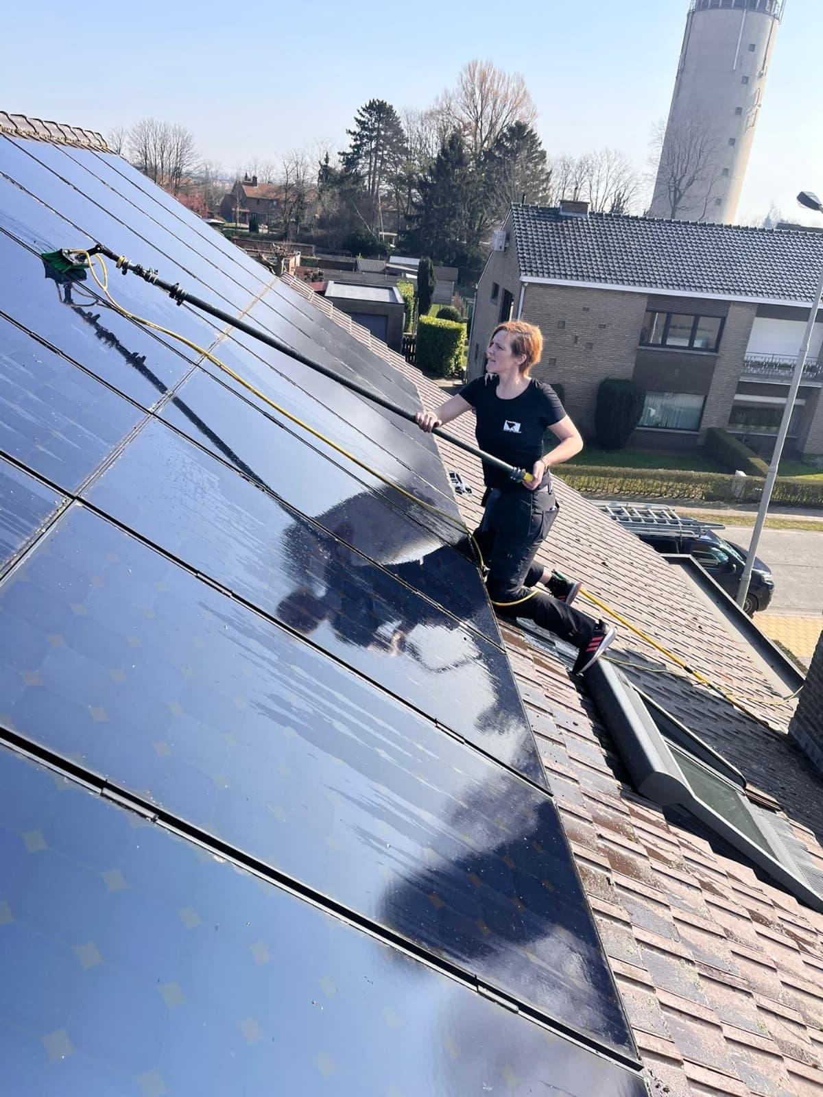 zonnepanelen reinigen